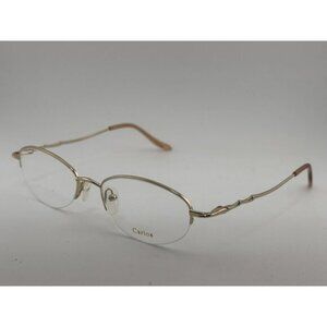 CARLOS - GOLD B46 C133F 51-17-135 Oval Metal Glasses Frames
